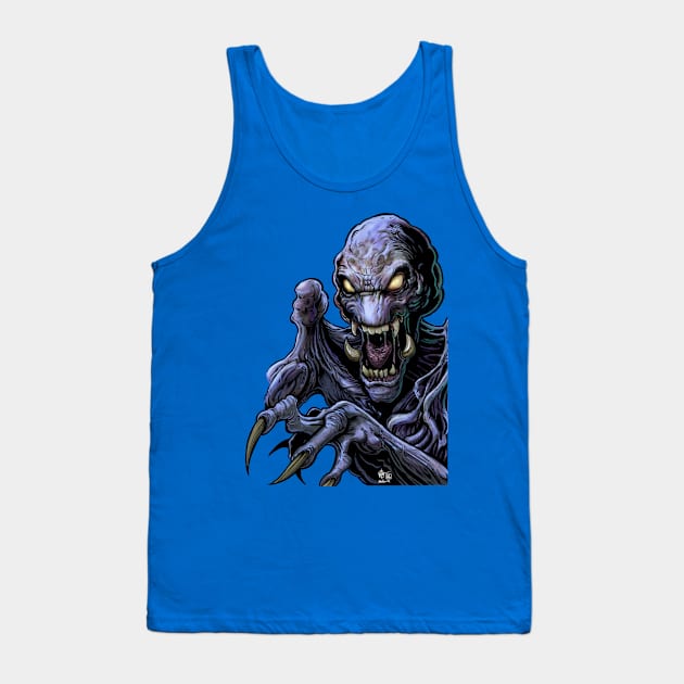 Pumpkinhead Tank Top by KenHaeser